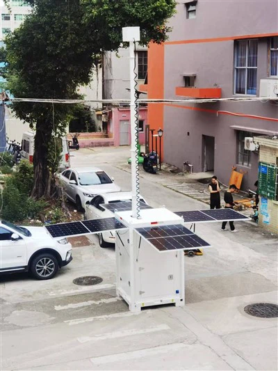 SM09-Solar Mobile Monitoring Tower